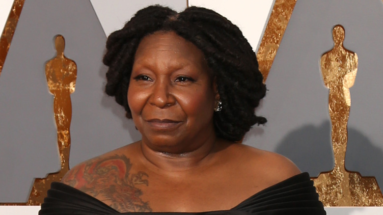 Whoopi Goldberg posing