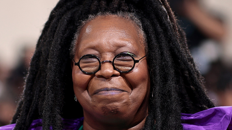 Whoopi Goldberg smiling