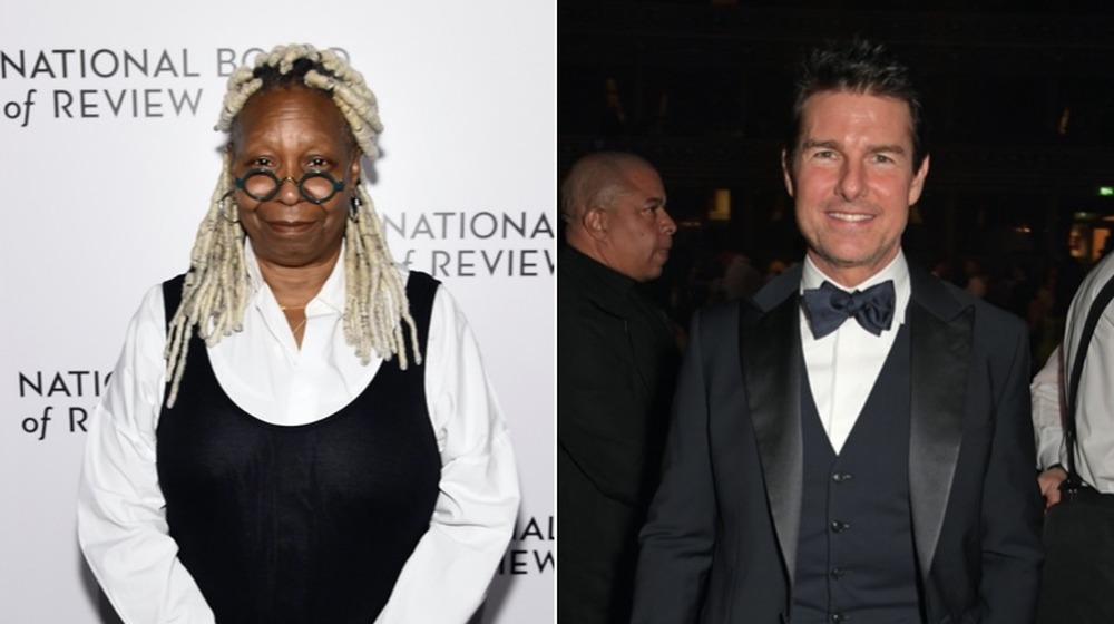 Tom Cruise and Whoopi Goldberg