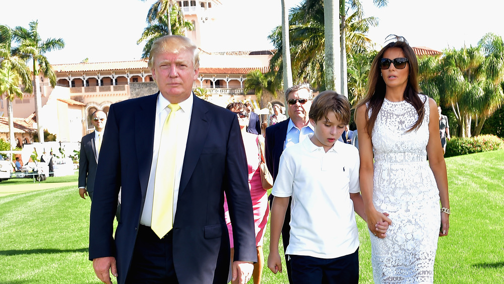 Donald Trump and family Mar-a-Lago