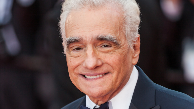 Martin Scorsese on the red carpet