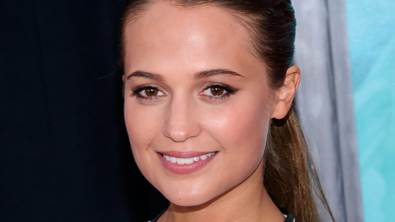 Alicia Vikander on the red carpet