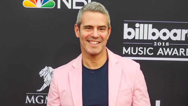 Andy Cohen on a red carpet 