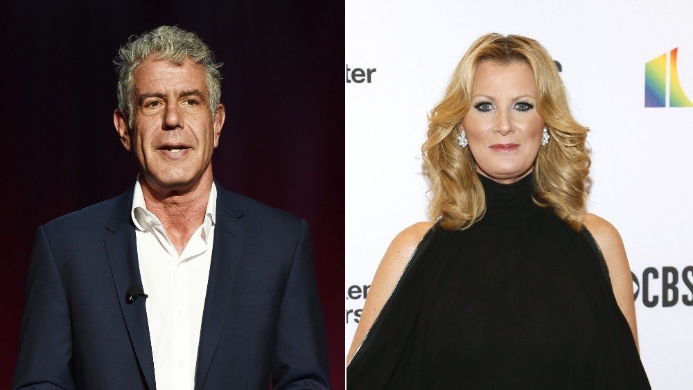 Anthony Bourdain and Sandra Lee