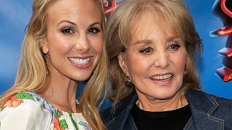 Barbara Walters and Elisabeth Hasselbeck smiling