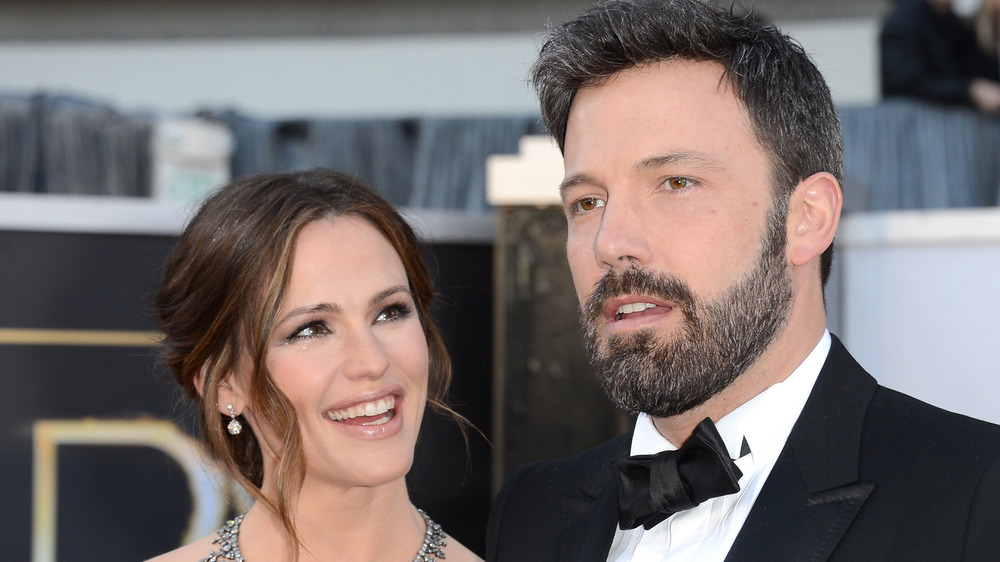 Ben Affleck and Jennifer Garner at an award show