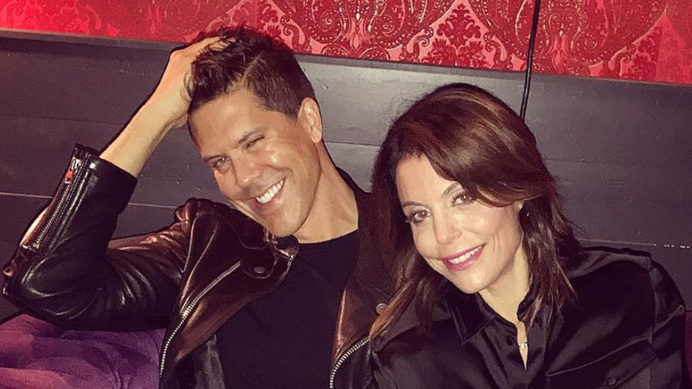 Fredrik Eklund and Bethenny Frankel smiling