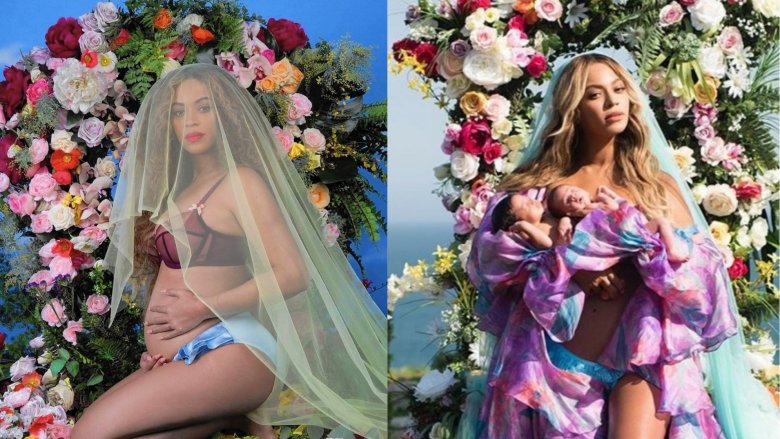 Beyonce announces her pregnancy with twins on Instagram