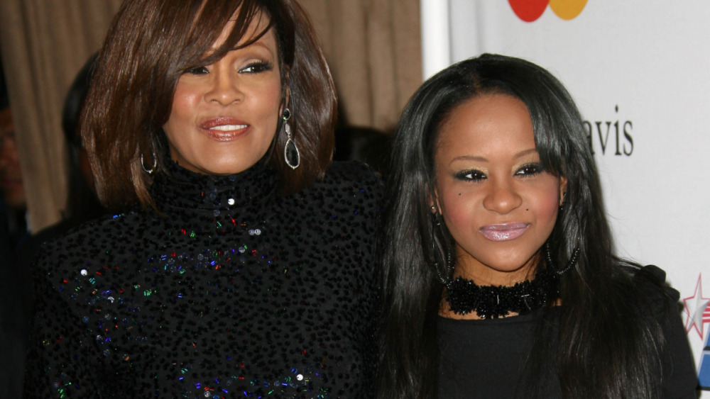 Whitney Houston and Bobbi Kristina Brown