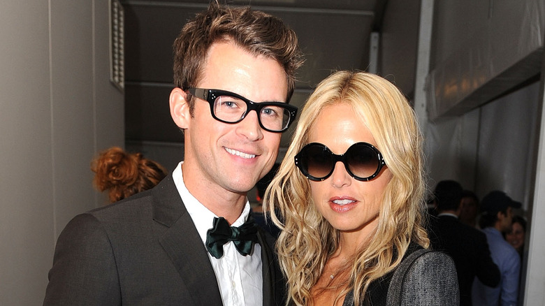 Brad Goreski and Rachel Zoe posing