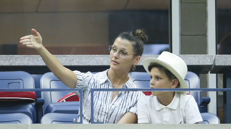 Bridget Moynahan with son Jack