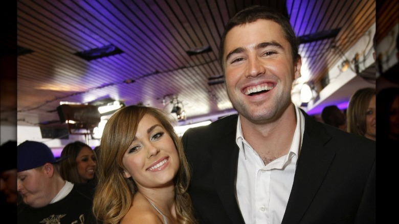 Lauren Conrad smiling with Brody Jenner