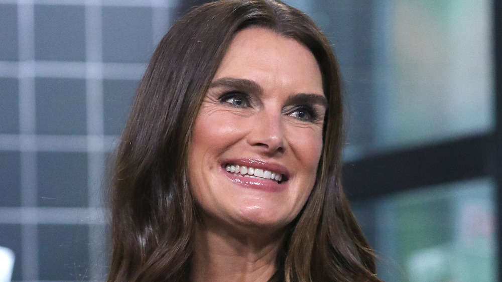 Brooke Shields during an interview