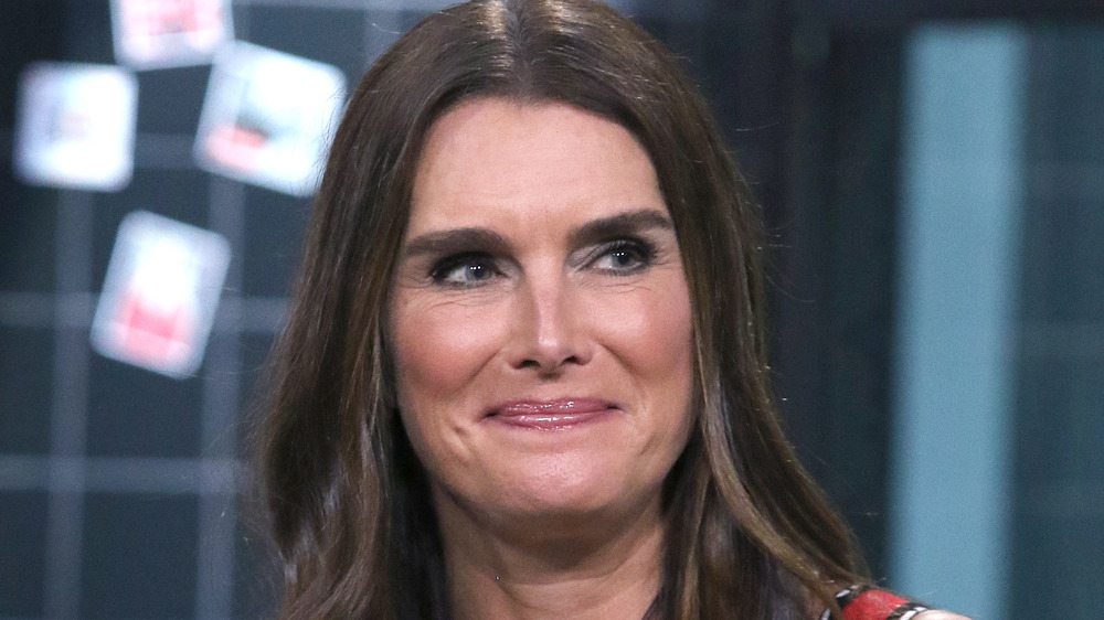 Brooke Shields during an interview