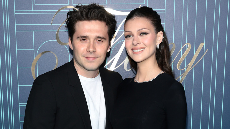 Brooklyn Beckham and Nicola Peltz at Tiffany opening