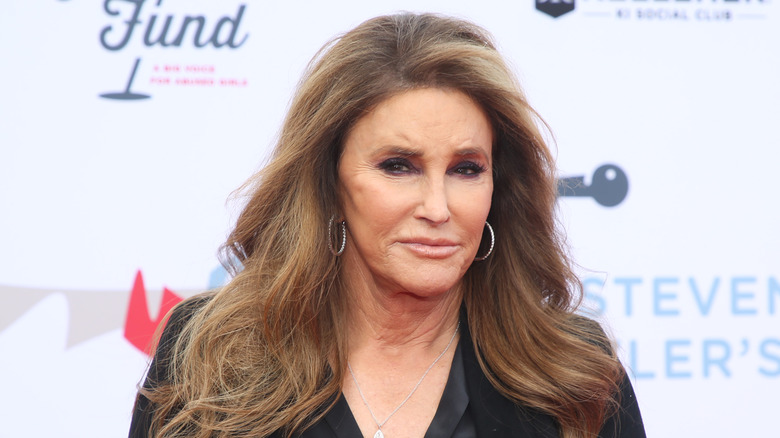 Caitlyn Jenner poses at an event