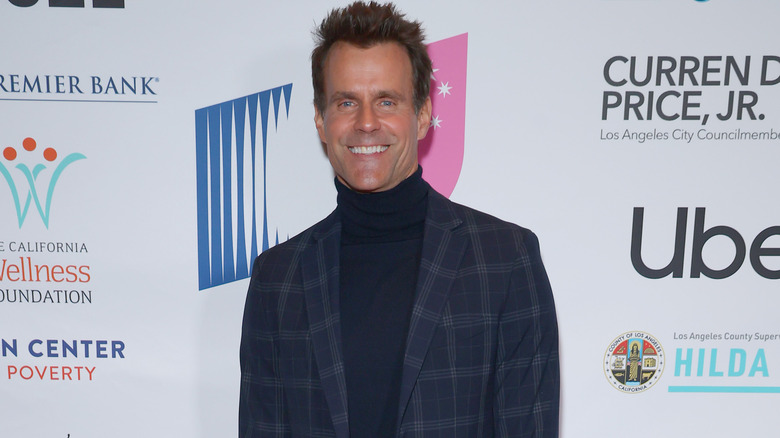 Cameron Mathison wearing a turtleneck