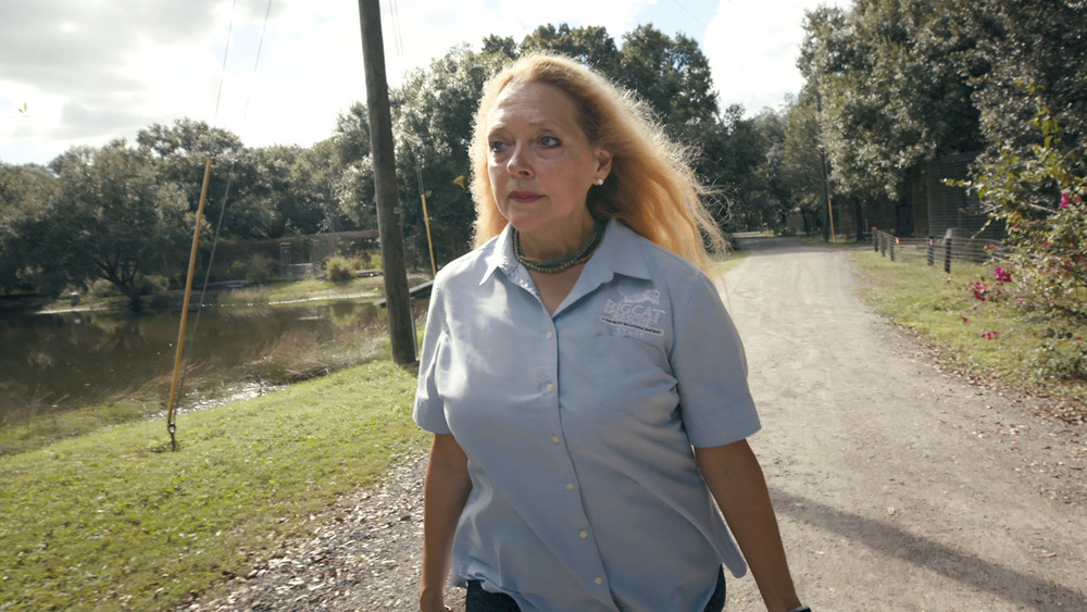 Carole Baskin stars in Tiger King