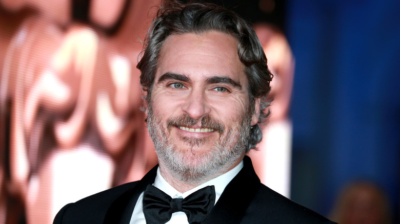 Joaquin Phoenix smiling