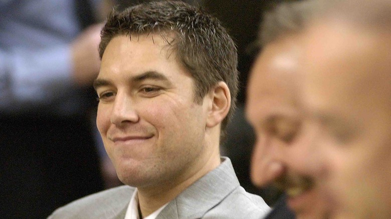 Scott Peterson, smiling