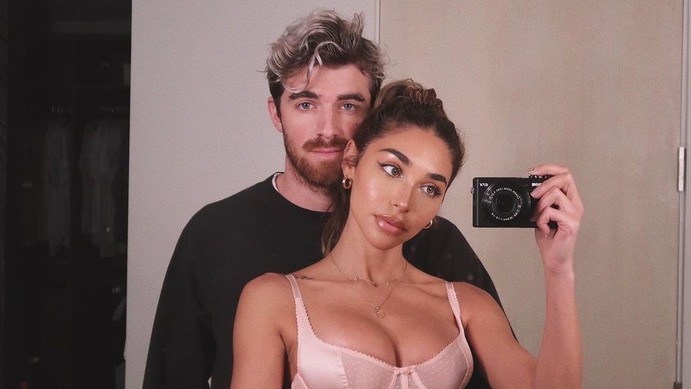 Chantel Jeffries and Drew Taggart in a photo on Instagram