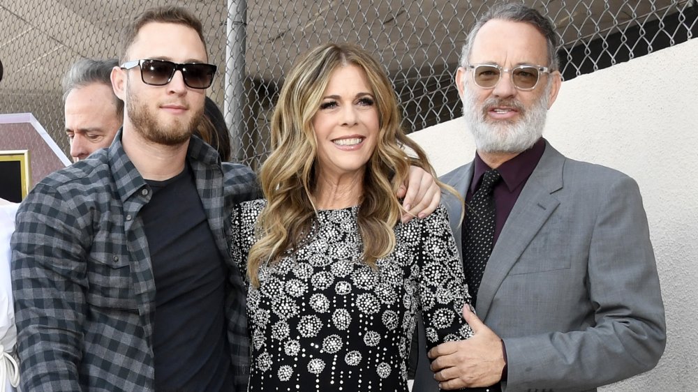 Chet Hanks, Rita Wilson, Tom Hanks