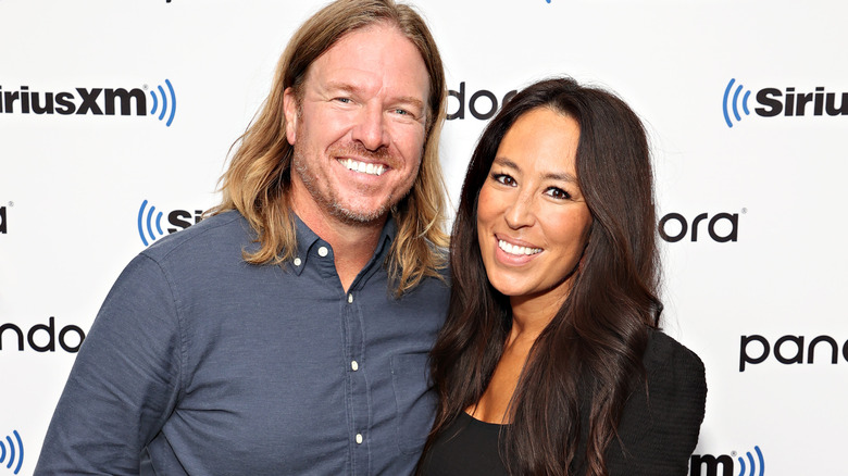 Chip and Joanna Gaines smiling