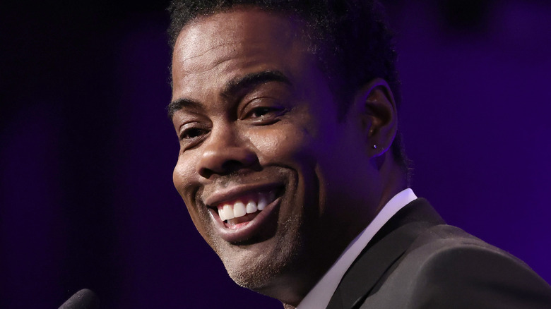 Chris Rock smiling