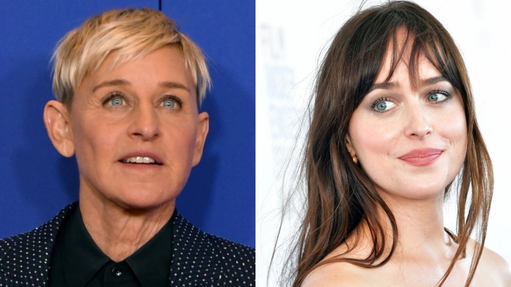 Ellen DeGeneres, Dakota Johnson