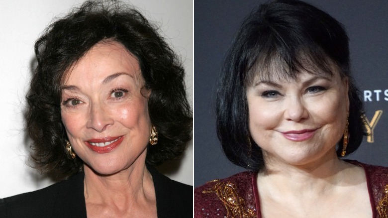 Dixie Carter and Delta Burke side by side