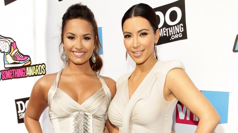 Demi Lovato and Kim Kardashian