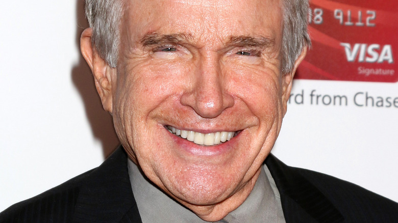 Warren Beatty smiling