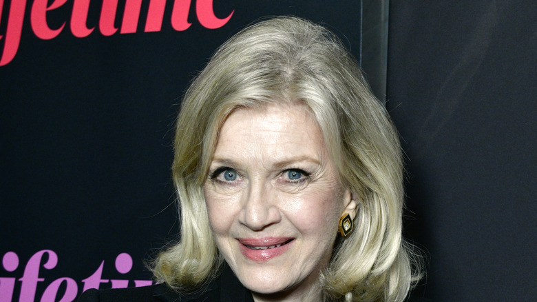 Diane Sawyer posing