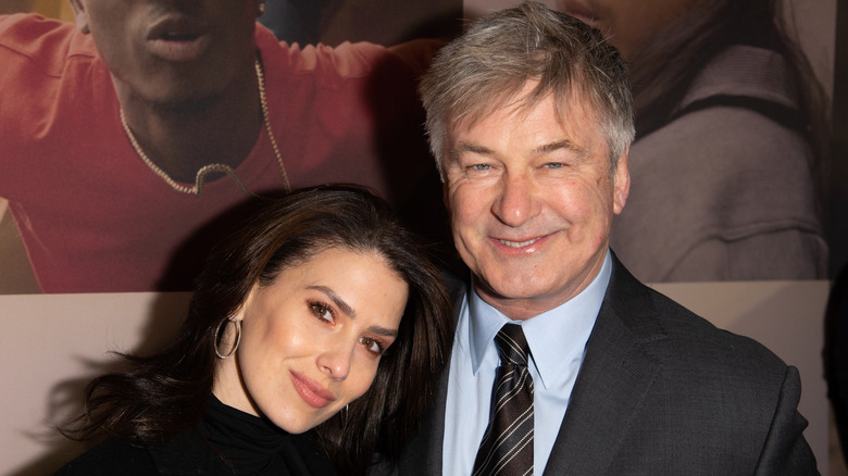 Alec Baldwin and Hilaria Baldwin on the red carpet