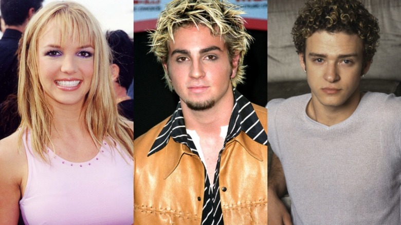 Britney Spears, Wade Robson and Justin Timberlake