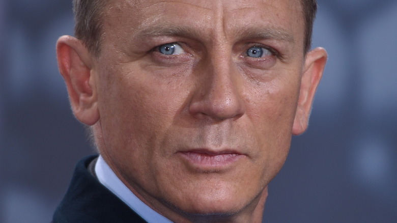 Daniel Craig piercing gaze