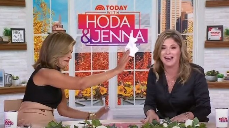 Hoda Kotb Jenna Bush Hager cry