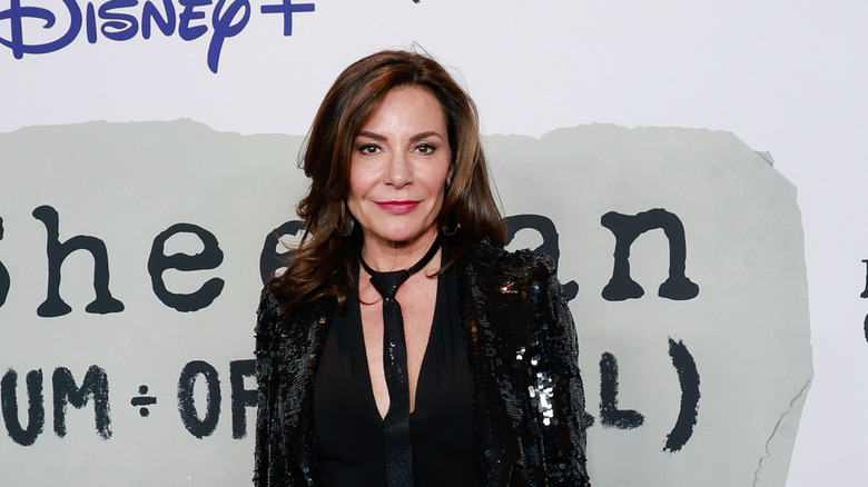 Luann de Lesseps red carpet