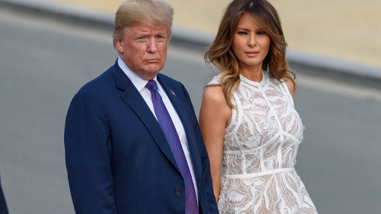 Melania and Donald Trump at RNC 2016