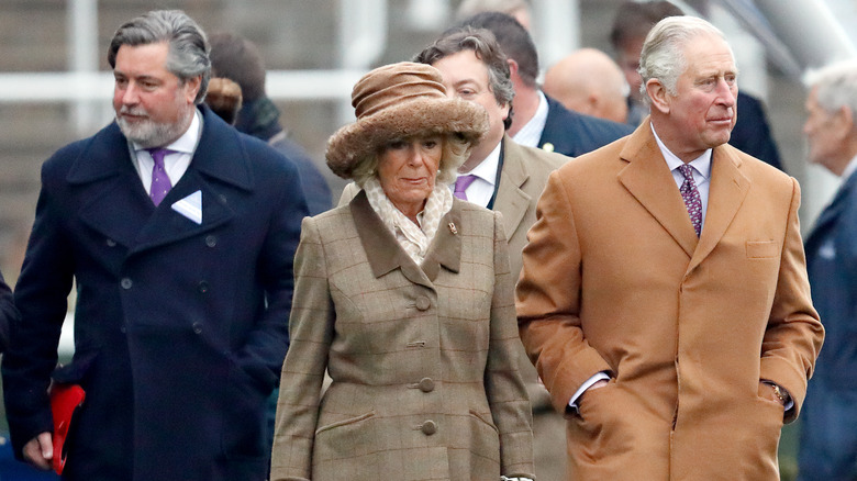 Michael Fawcett with Camilla Parker Bowles and Prince Charles