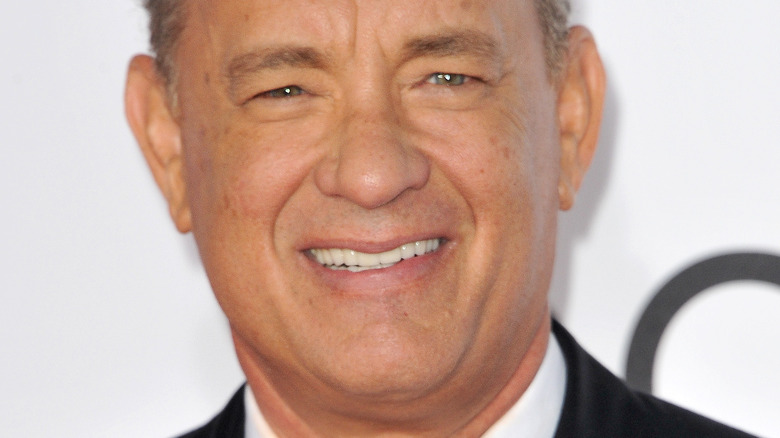 Tom Hanks smiling