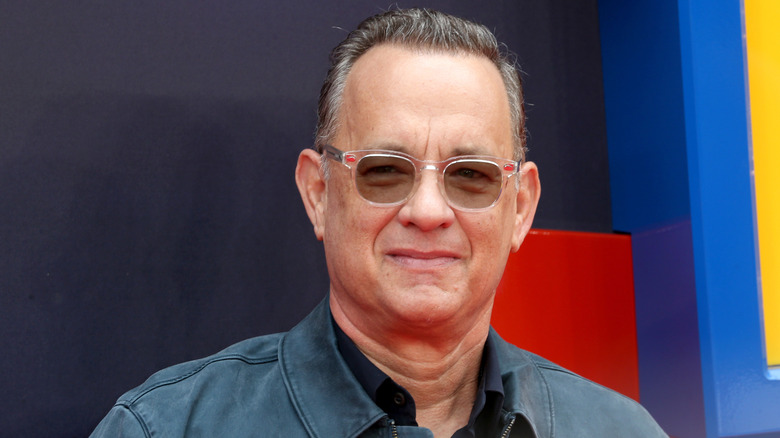 Tom Hanks wearing sunglasses