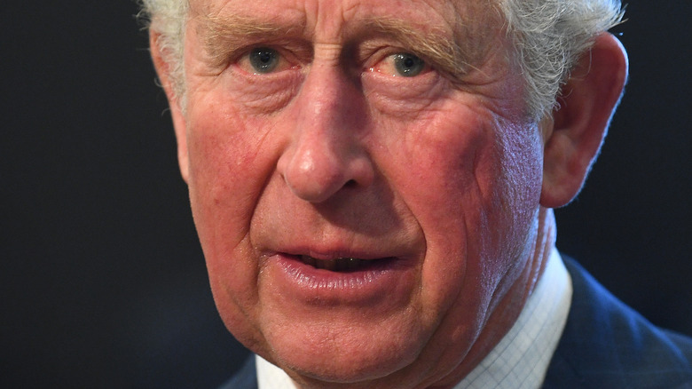 Prince Charles red cheeks