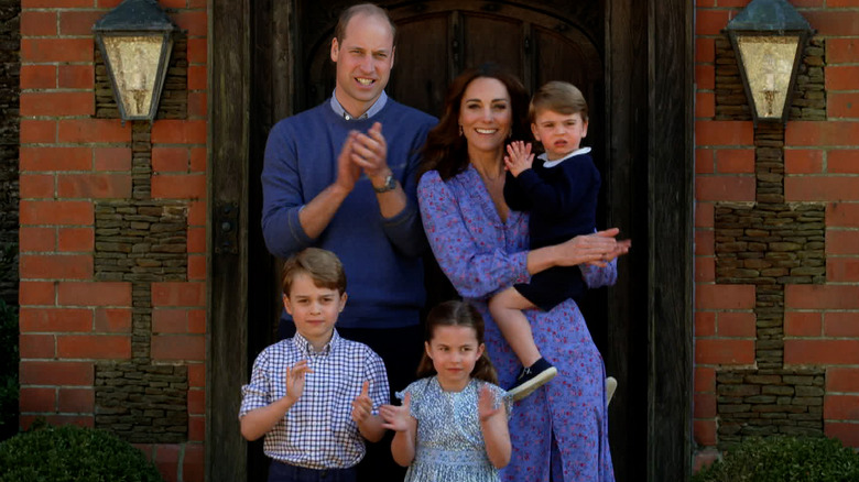 Prince William and Kate Middleton's family