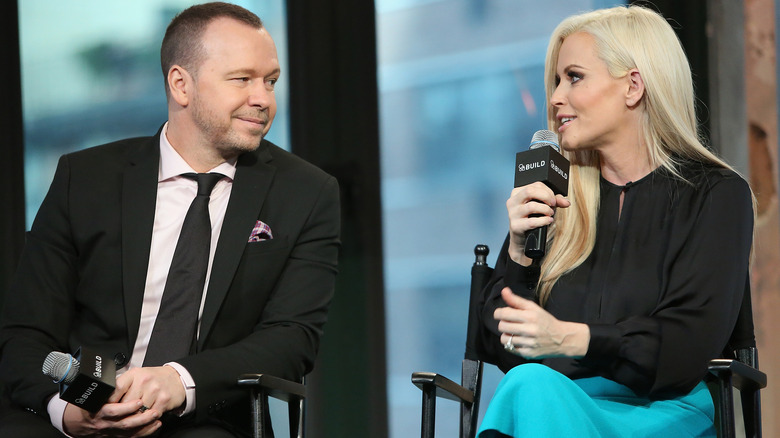 Donnie Wahlberg with Jenny McCarthy