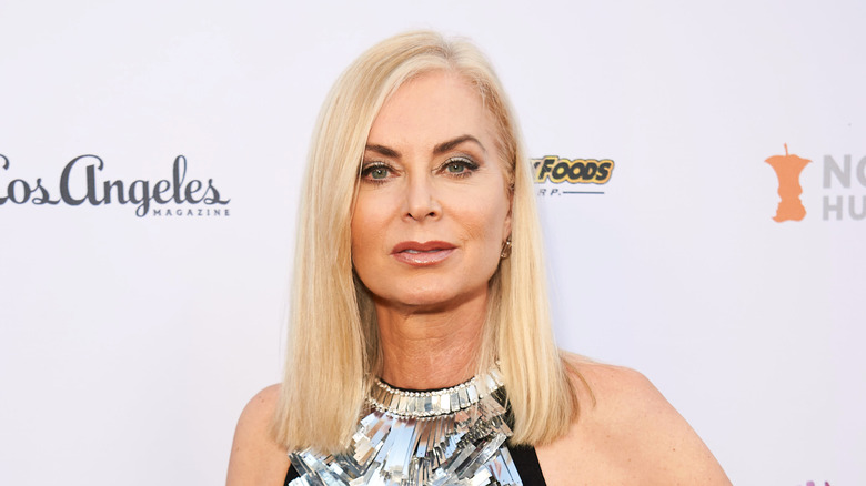 Eileen Davidson sparkly dress