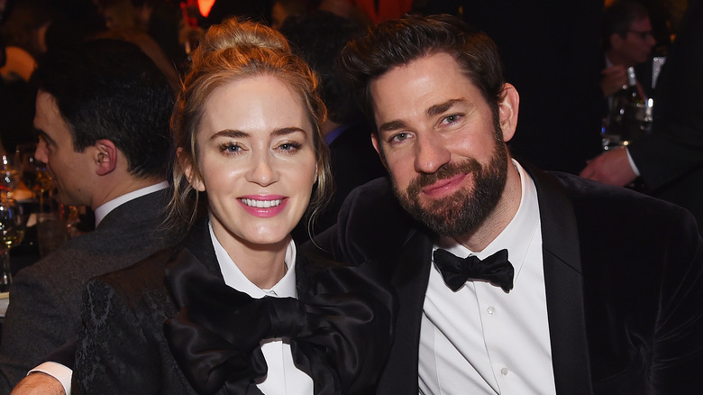 Emily Blunt with John Krasinski