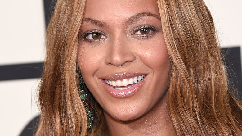 Beyoncé smiling