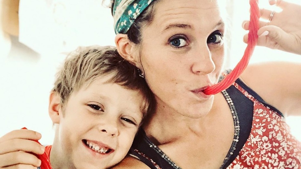 Jill Duggar and her son Israel