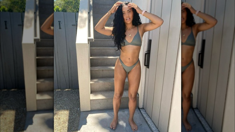 Ayesha Curry wearing bikini